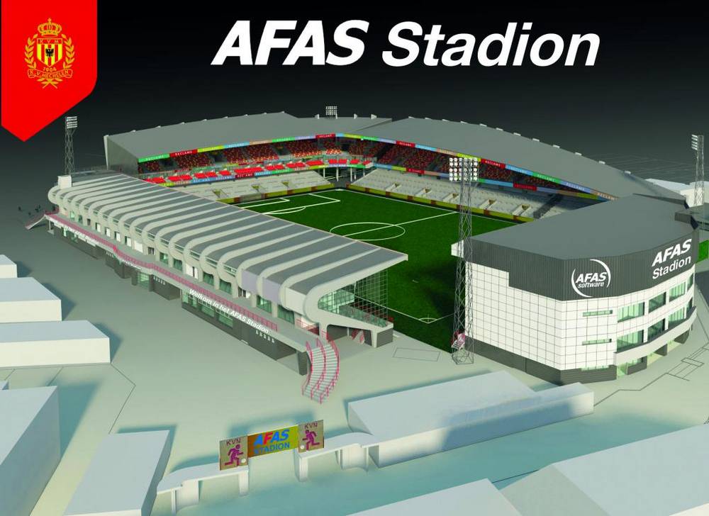 Naast Alkmaar ook AFAS Stadion in België - AFAS Software